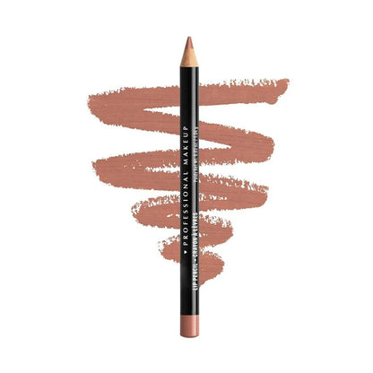 Slim Lip Pencil Long-Lasting Waterproof Nude Brown Lip Liner - LIPOXI