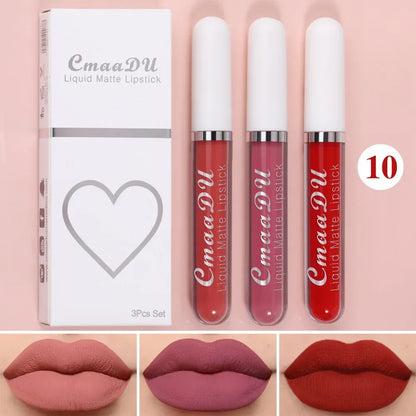 Matte Lip Gloss Trio - LIPOXI