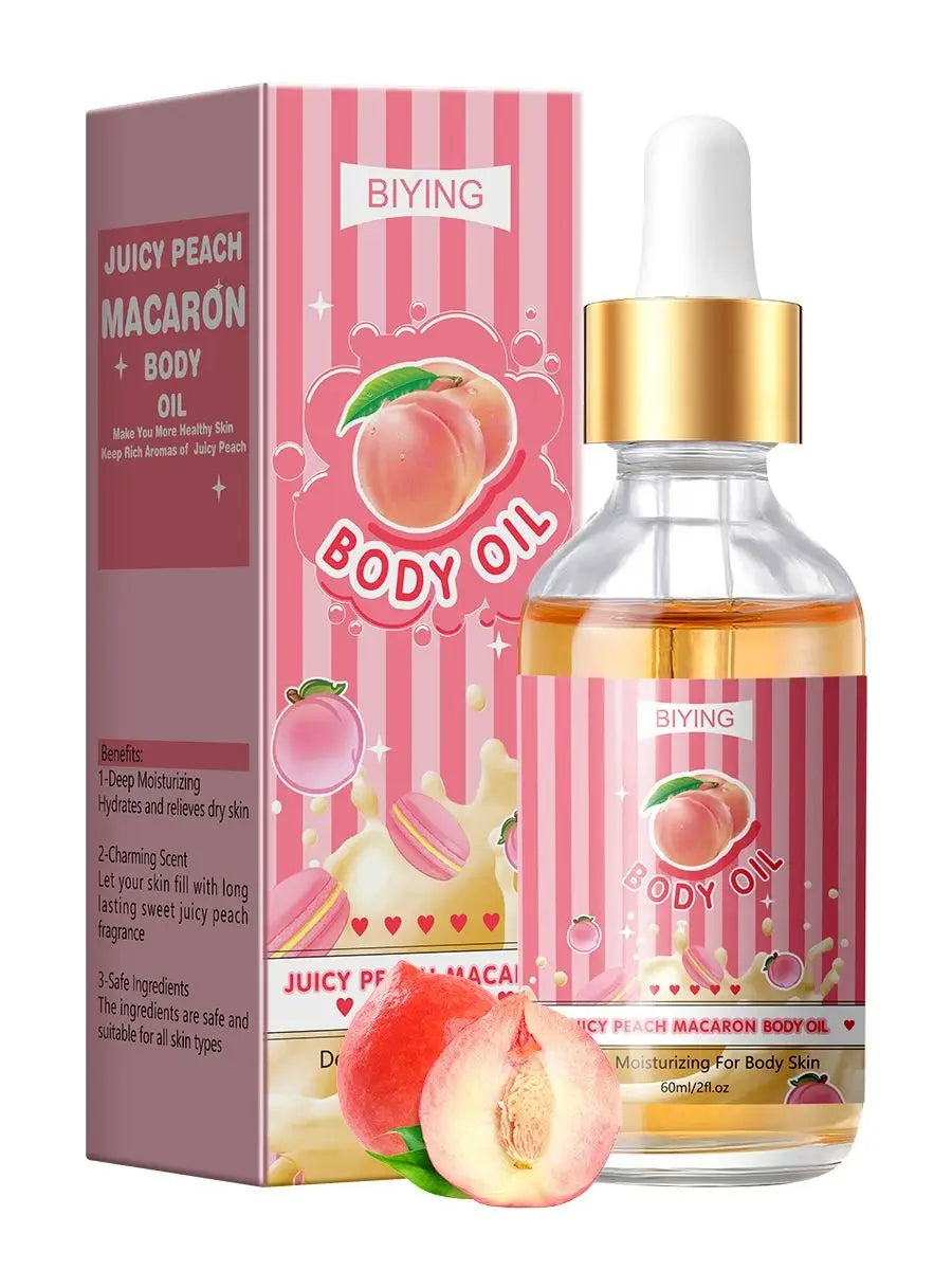 Peach Bliss Hydrating Body Oil - LIPOXI