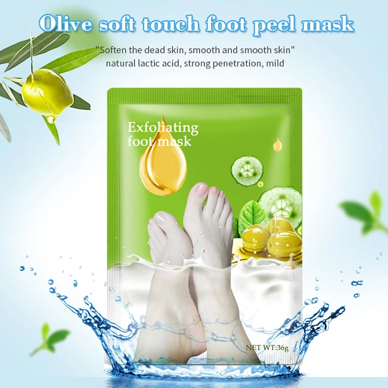 Revitalizing Exfoliating Foot Masks - LIPOXI