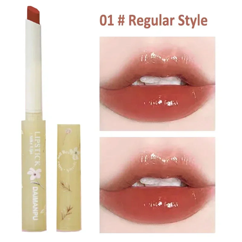 Jelly Mirror Lipstick Makeup Love Shape Long Lasting Gloss - LIPOXI