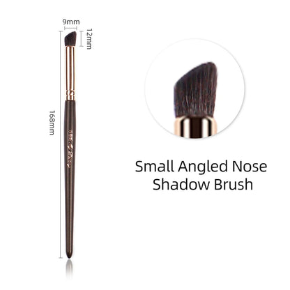 Makeup Brush Set for Flawless Eye & Lip Looks - LIPOXI