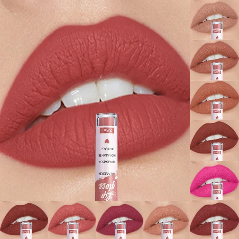 Rose Red Velvet Lipstick - LIPOXI