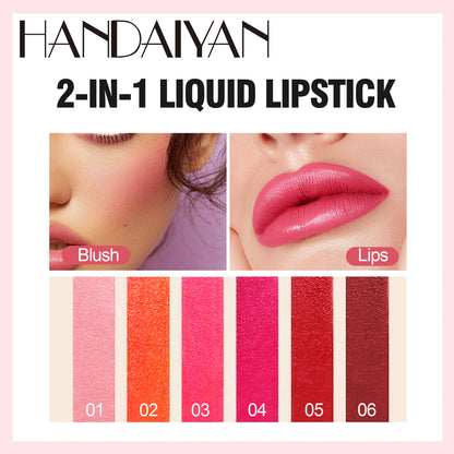 HANDAYIAN Luxe 6-Color Lip & Cheek Tint - LIPOXI