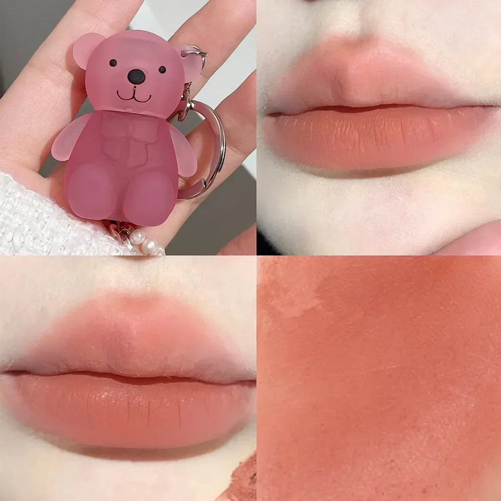 Cute Bear Lip Mud Gloss - LIPOXI