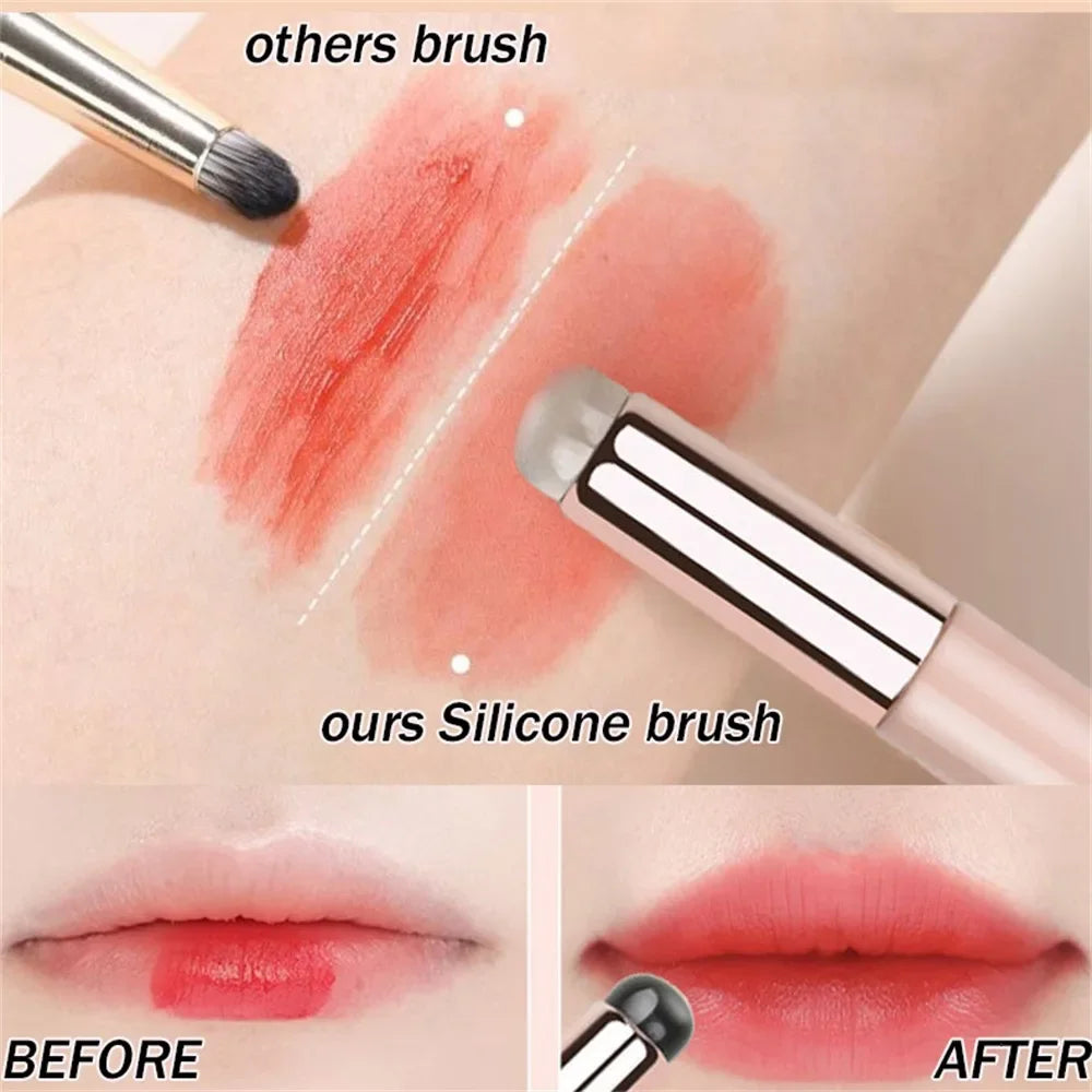 Silicone Lip Brush with Cover - LIPOXI