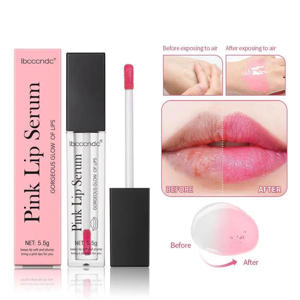 Moisturizing Lip Gloss Lightening Dark Lips Care Serum - LIPOXI