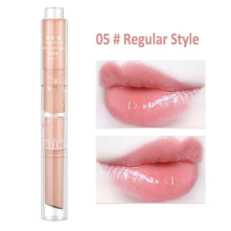 Jelly Mirror Lipstick Makeup Love Shape Long Lasting Gloss