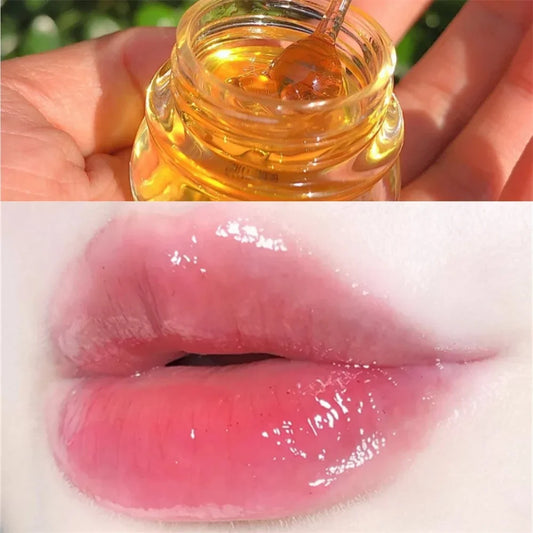 10ML Honey Lip Oil Removing Dead Skin Smoothing Lip Balm - LIPOXI