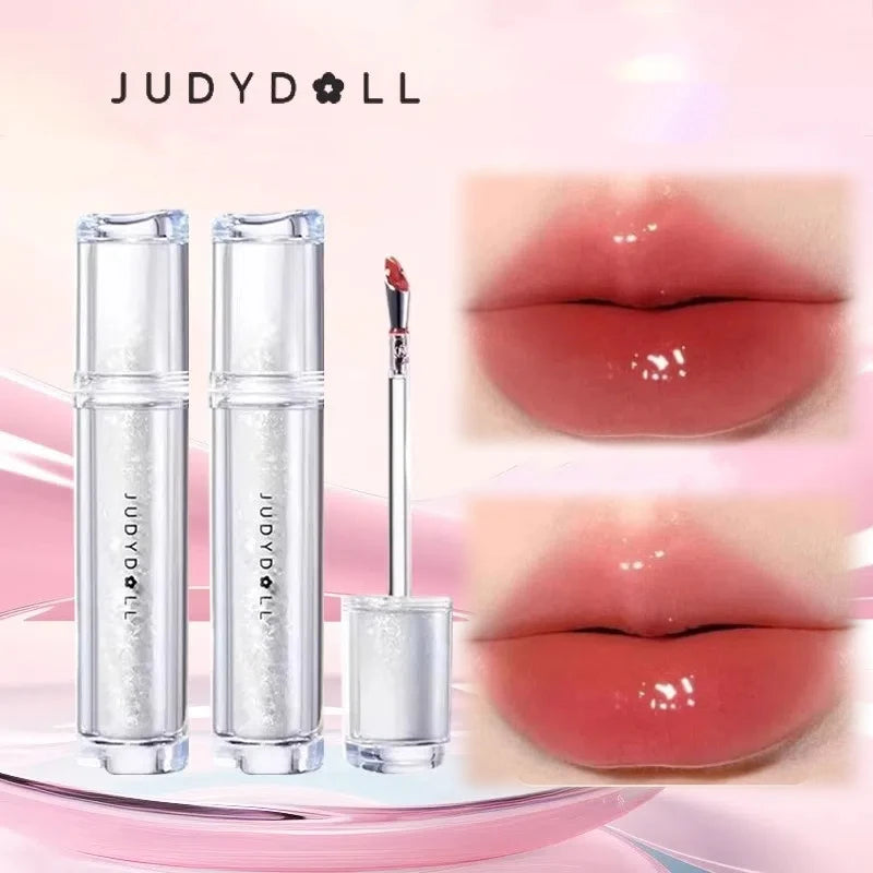 Judydoll Lip Glaze Mirror Shine Watery Lipstick Tint - LIPOXI