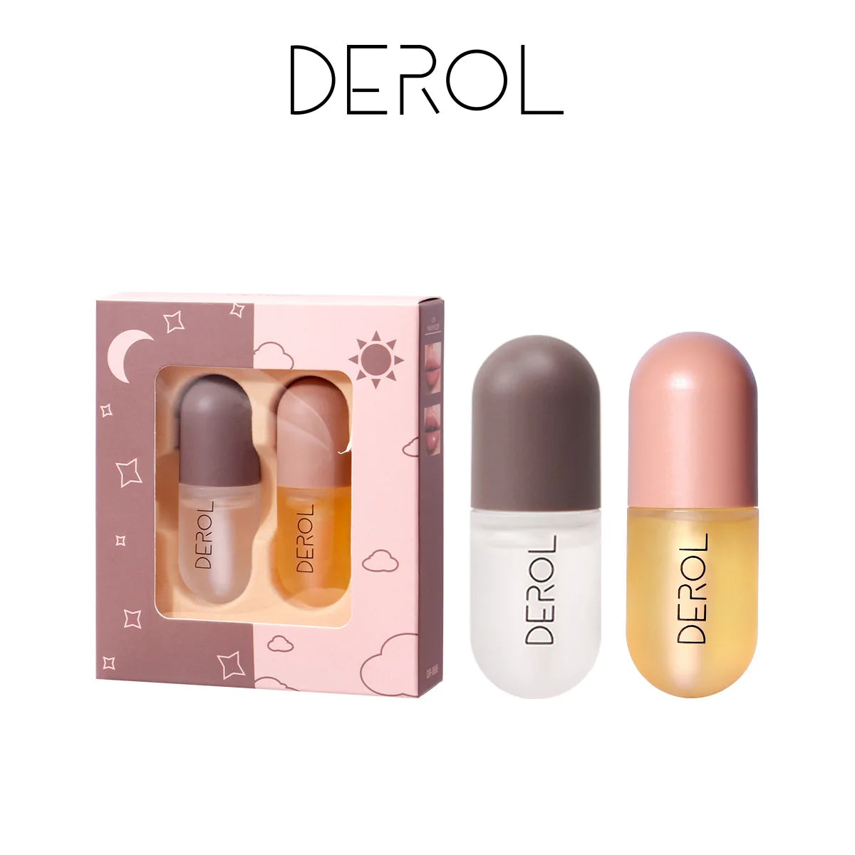 DEROL Ginger Extract Peppermint Lip Plumper Long-lasting Makeup - LIPOXI