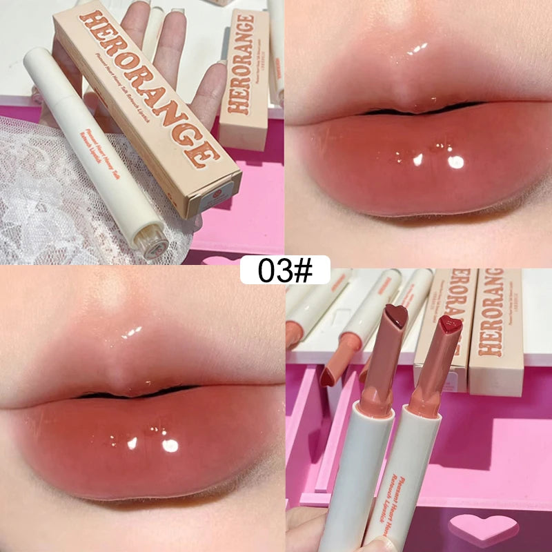 Heart-Shaped Korean Lip Gloss - LIPOXI