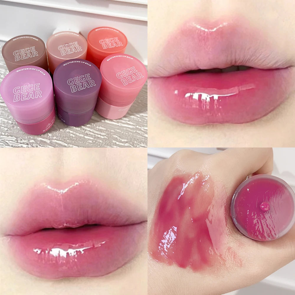 6 Colors Colored Lip Balm Moisturizing Solid Lip Gloss - LIPOXI