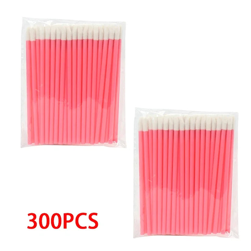 Disposable Lip Brushes & Applicators Set - LIPOXI