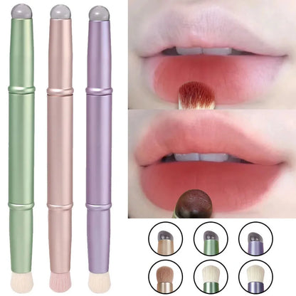 Double-Ended Silicone Lip & Makeup Brush