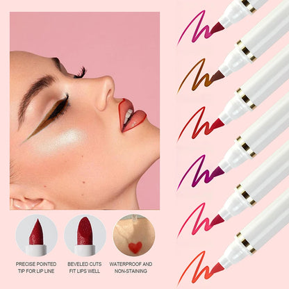 6 Colors Lip Tint Marker - LIPOXI