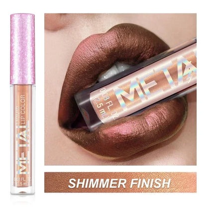 Metallic Matte Liquid Lipstick - LIPOXI