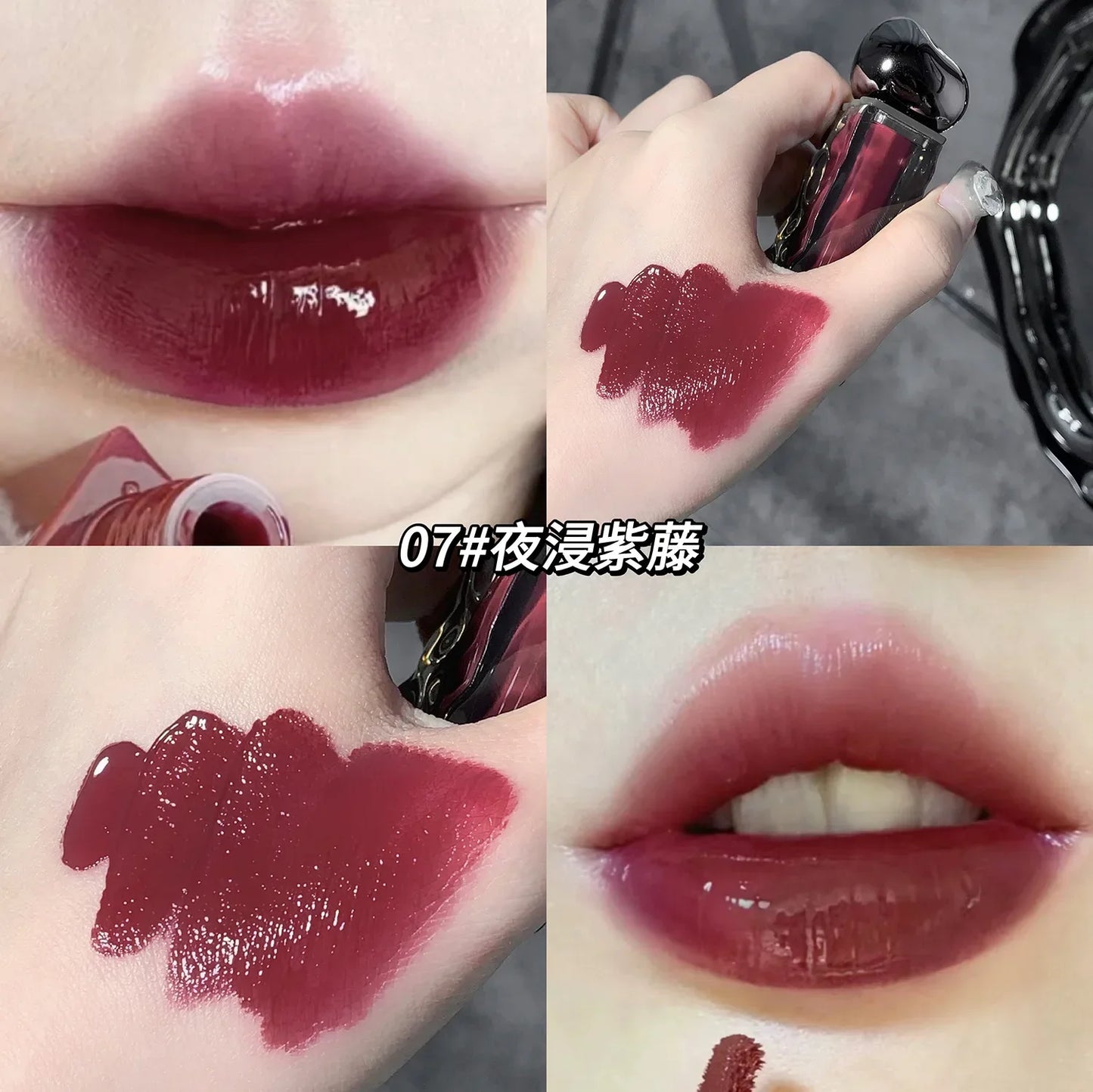 7 Colors Mirror Jelly Lip Glaze - LIPOXI