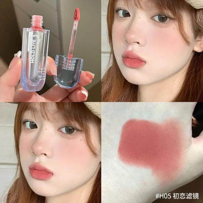 HOLD LIVE Light Nude Water Mist Lip Gloss Long-lasting Matte - LIPOXI