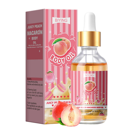 Peach Bliss Hydrating Body Oil - LIPOXI