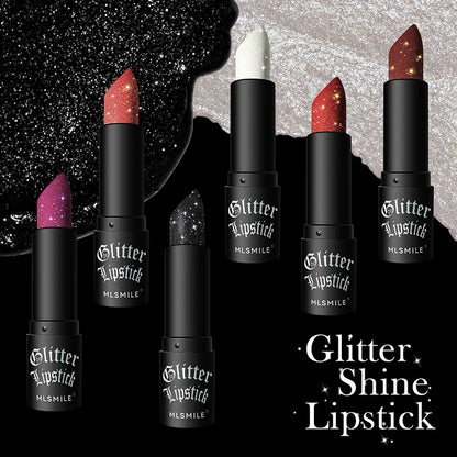 Waterproof Glitter Lipsticks Punk Style Matte Velvet Makeup - LIPOXI