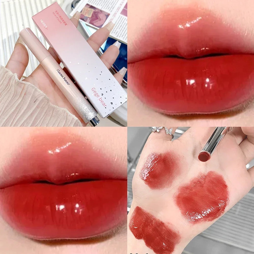 Clear Water Light Solid Lip Gloss Korean Moisturising Pencil - LIPOXI