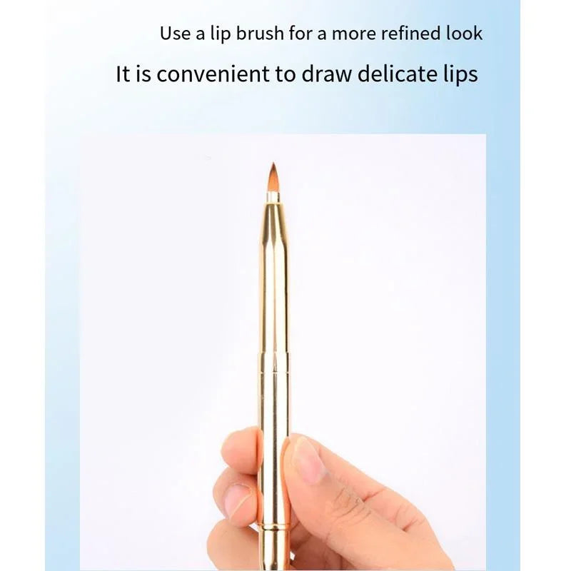 Dual-Head Lip & Eyeshadow Brush - LIPOXI