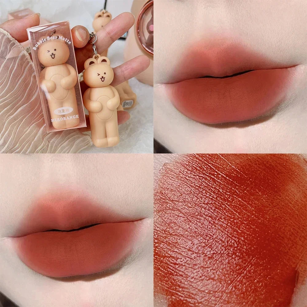 Cute Bear Lip Mud Gloss - LIPOXI