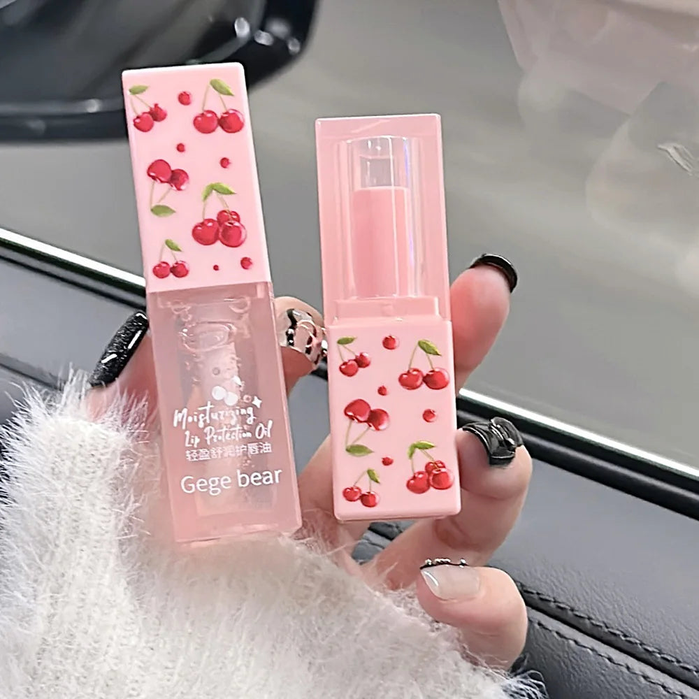 Cherry Bliss Lip Care Oil Set - LIPOXI