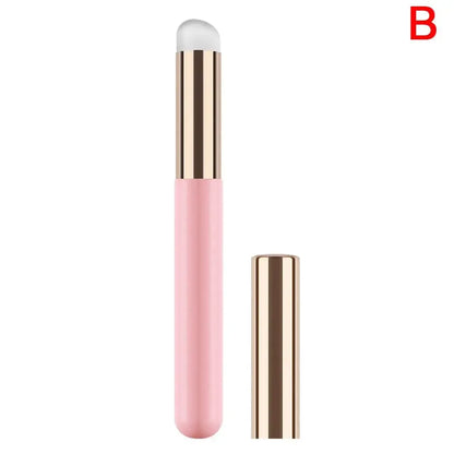 Silicone Lip Brush with Cover