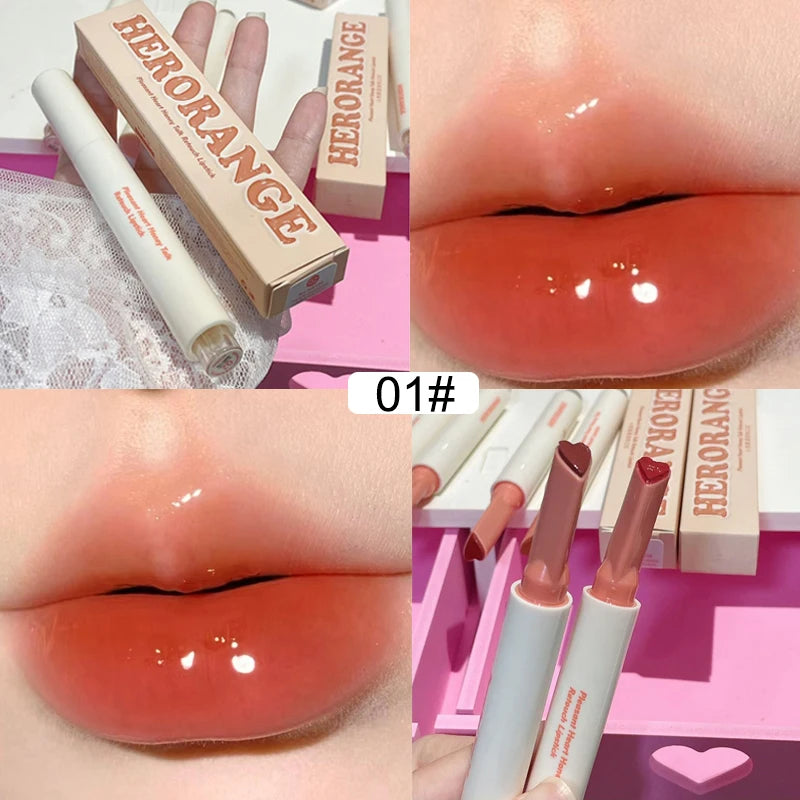 Heart-Shaped Korean Lip Gloss - LIPOXI