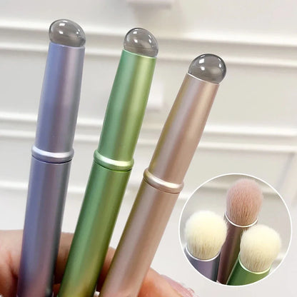 Double-Ended Silicone Lip & Makeup Brush