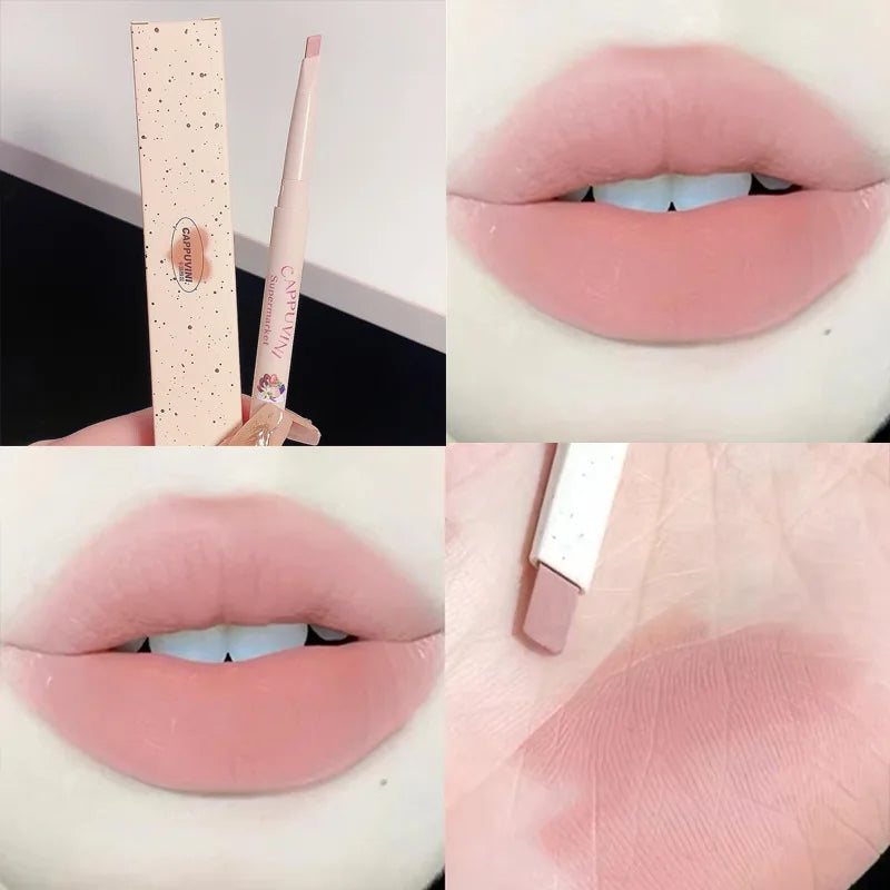 Matte Nude Lip Liner Pencil Long Lasting Waterproof Lip Makeup - LIPOXI