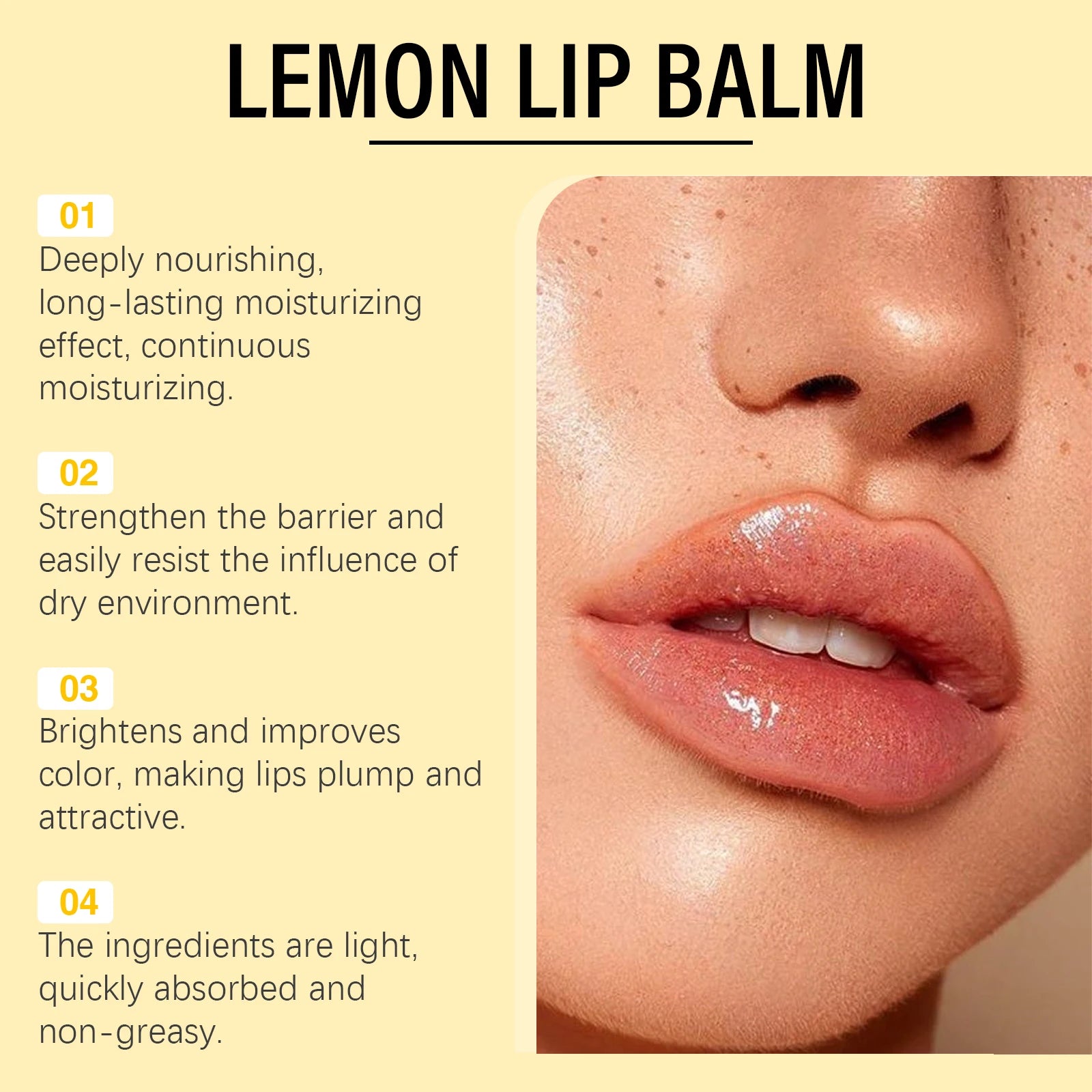 Lemon Ginger Lip Balm - LIPOXI