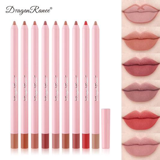 Lip Liner Waterproof Matte Bean Paste Color Hook Line Pen - LIPOXI