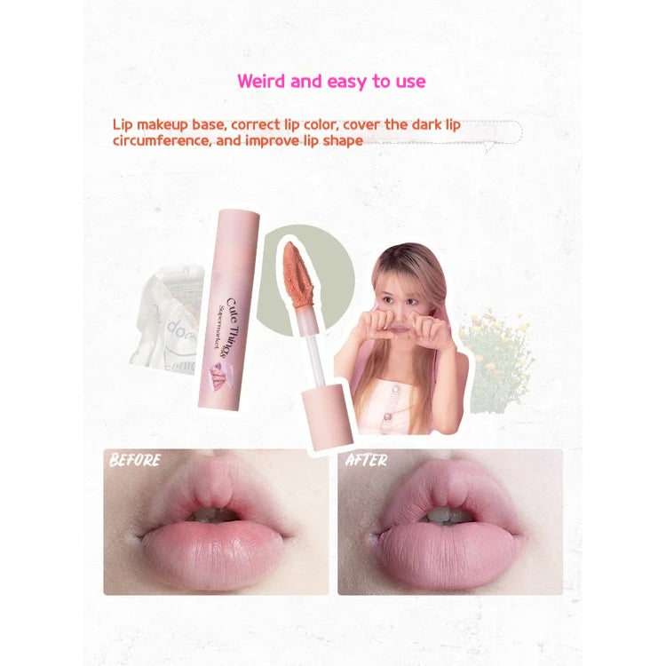 FLORTTE Meria Cream Daily Lip Base Mud Glaze Light Lip Cover - LIPOXI