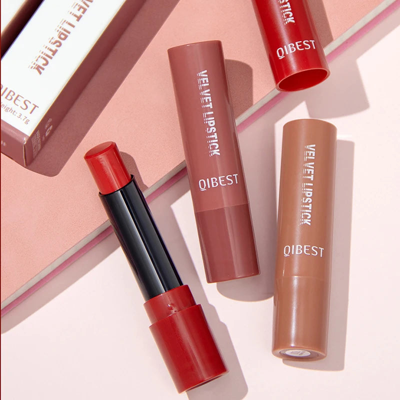 QIBEST Velvet Matte Lipstick - LIPOXI