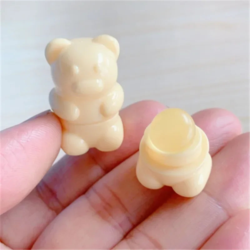 Cartoon Mini Silicone Lip Brush