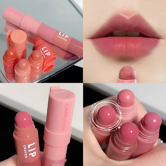 4pc Set Lipstick Mini Crayon Long Lasting Matte Tint - LIPOXI