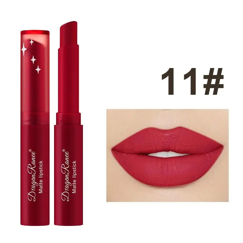 Matte Nude Lipstick 24 Hours Long Lasting Sexy Korean Cosmetics - LIPOXI