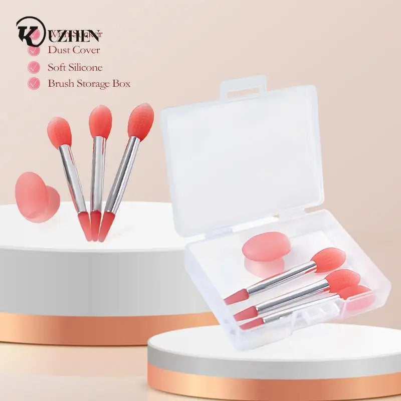 Soft Silicone Lip Brush Set - LIPOXI