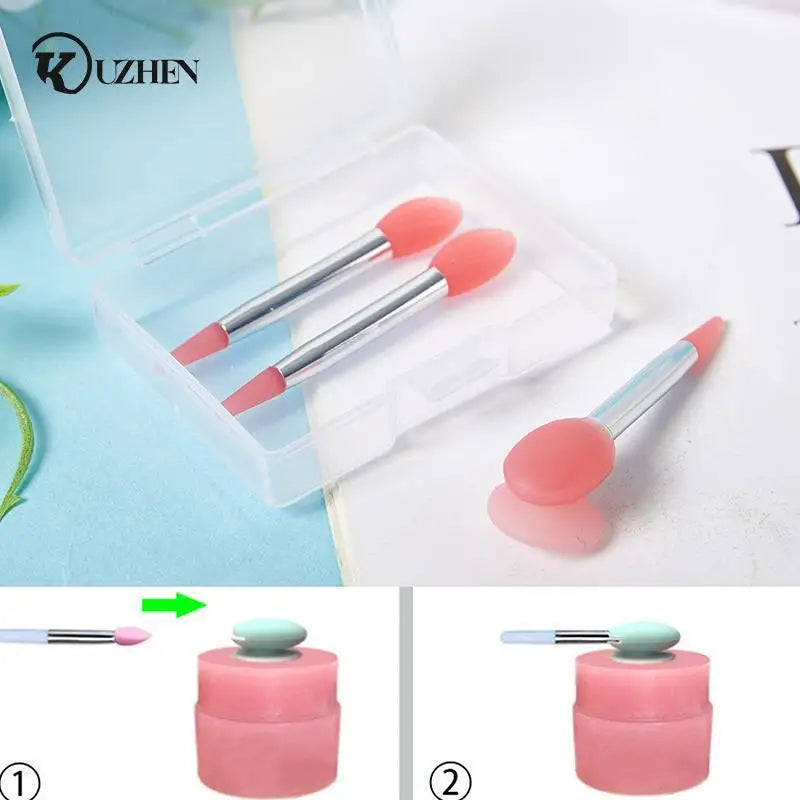 Soft Silicone Lip Brush Set - LIPOXI