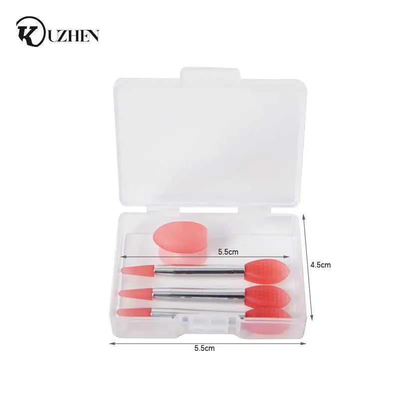 Soft Silicone Lip Brush Set - LIPOXI