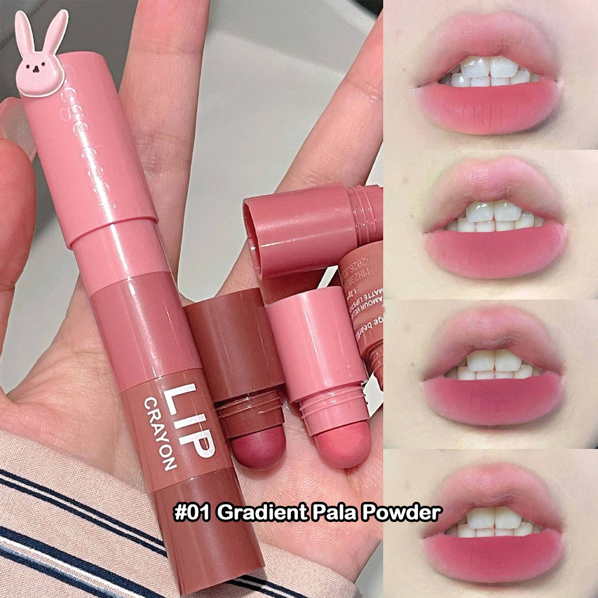 Velvet Matte Lipstick Crayon Set - LIPOXI