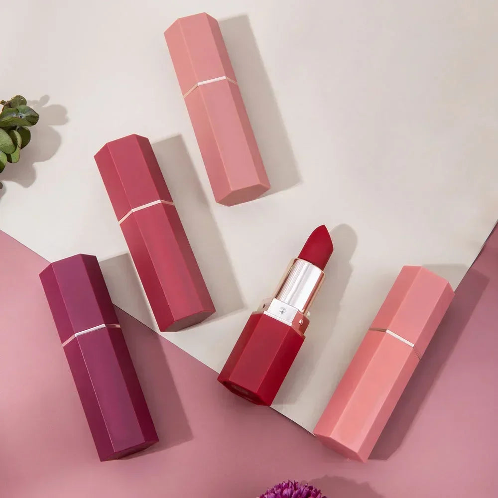 YIYUEQIANLI Nude Velvet Matte Lipstick - LIPOXI