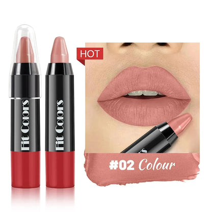 YIYUEQIANLI Nude Velvet Matte Lipstick - LIPOXI