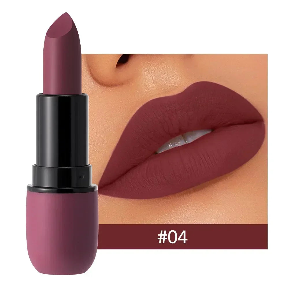 YIYUEQIANLI Nude Velvet Matte Lipstick - LIPOXI