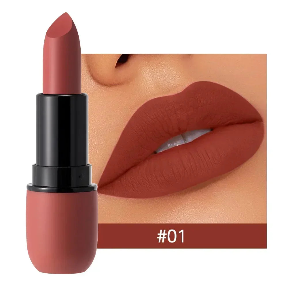 YIYUEQIANLI Nude Velvet Matte Lipstick - LIPOXI