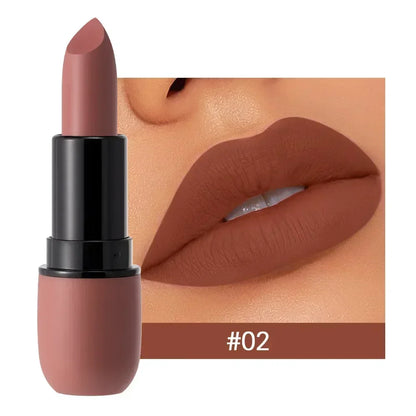YIYUEQIANLI Nude Velvet Matte Lipstick - LIPOXI