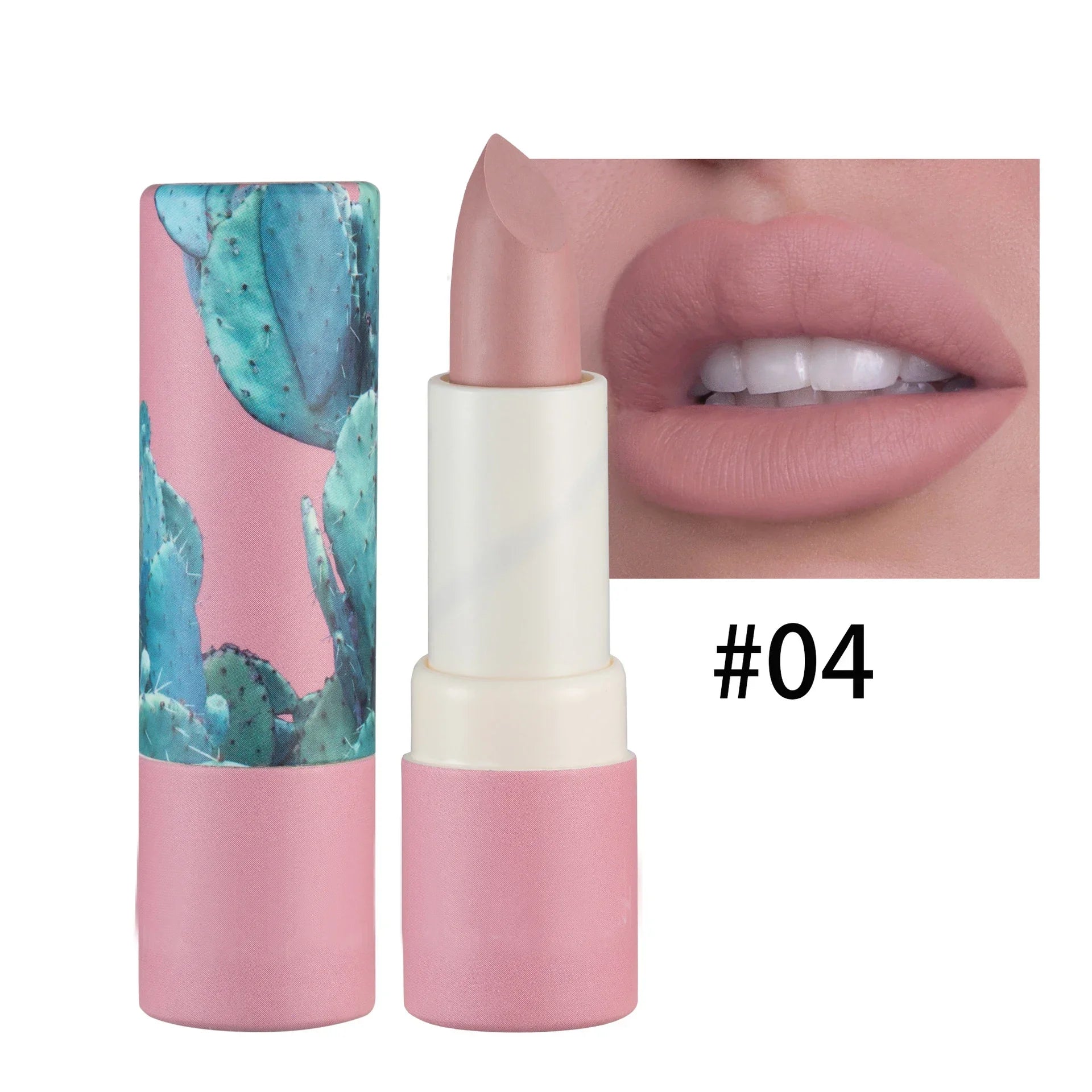 YIYUEQIANLI Nude Velvet Matte Lipstick - LIPOXI